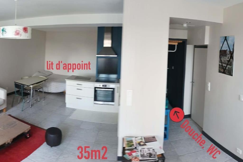 Appt 56M2 A 4Mn Du Palais Jacques Coeur. Apartman Bourges Kültér fotó